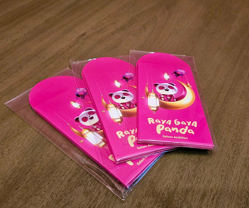 Limited Edition foodpanda Hari Raya Pink Packets