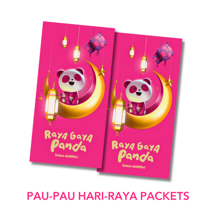 Limited Edition foodpanda Hari Raya Pink Packets