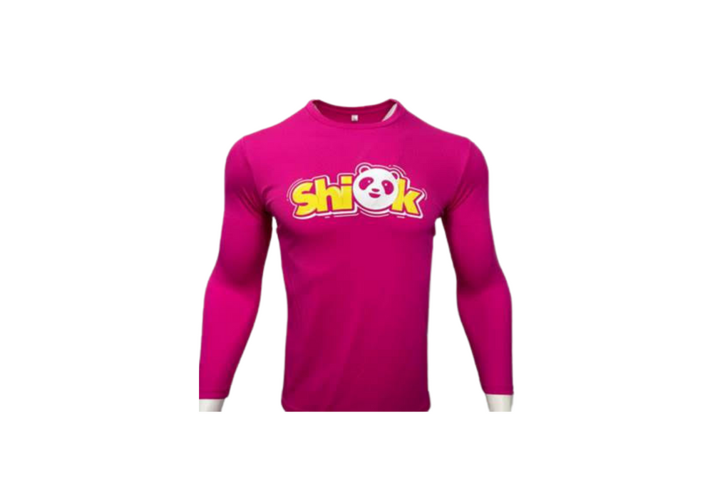 Shiok Shirt (Long Sleeve) - Bright Pink