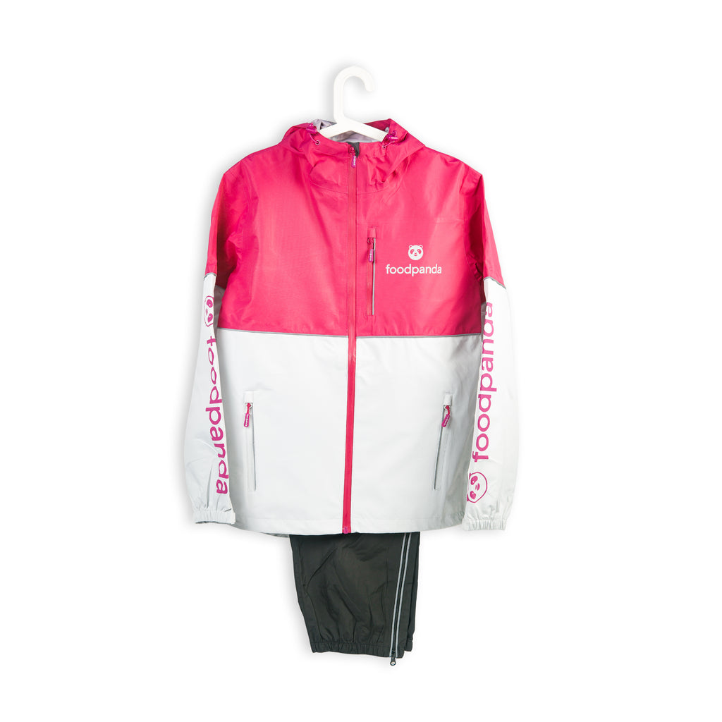 Amazon.co.jp: Hood Panda Foodpanda Rain Jacket : Clothing